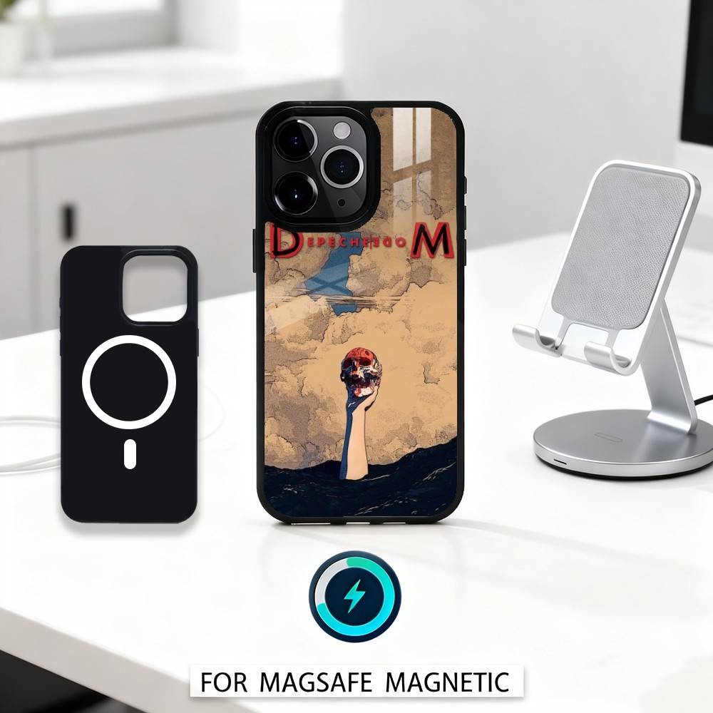 

D-Depeche M-Mode Phone Case For iPhone 17,16,15,14,13,12,Pro,Max For Magsafe Magnetic Wireless Charging iPhone11