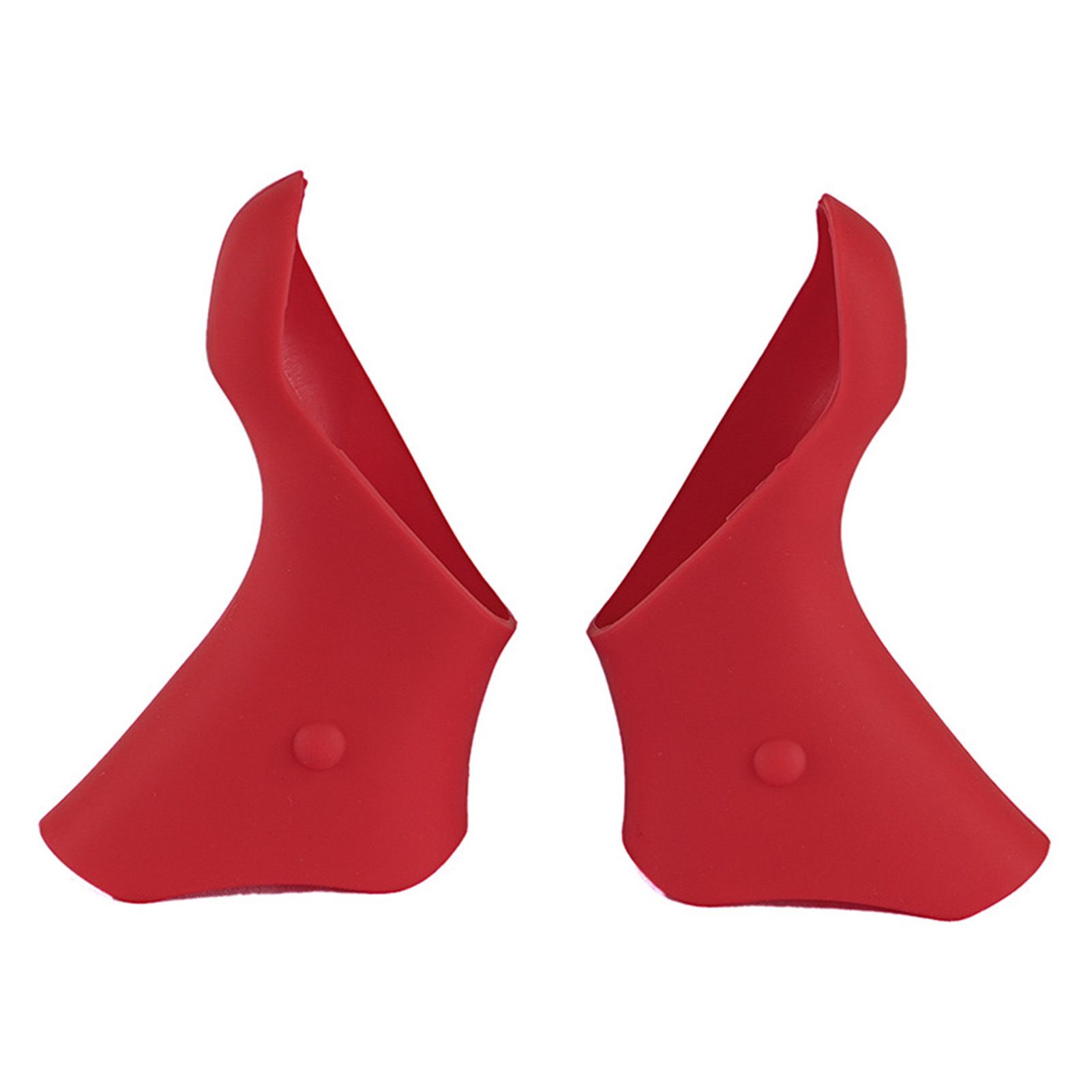 Bicycle Brake Shift Lever Covers Red/Black Color Brake Shift Lever Hoods Suitable for ST-5600/5601 red красный