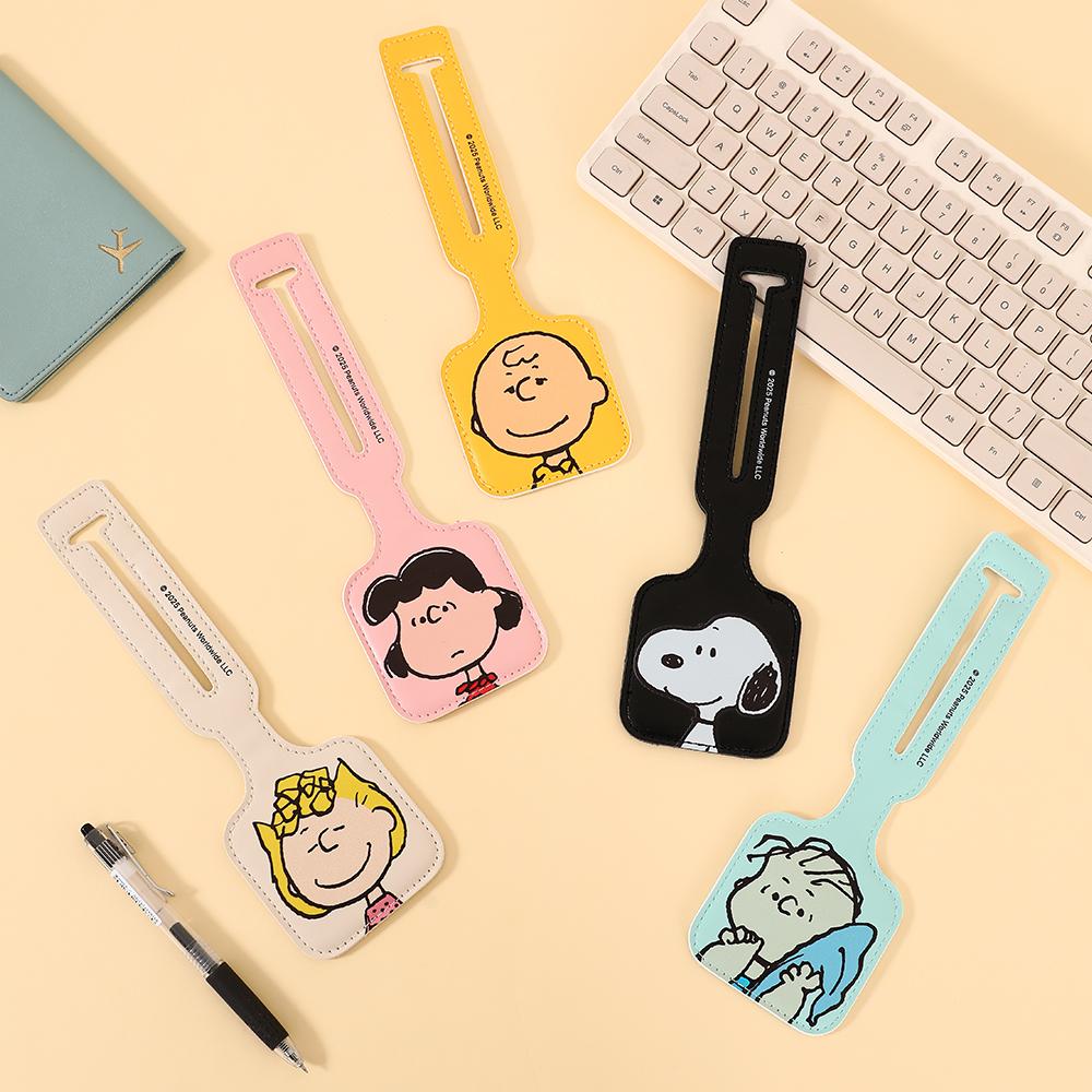 Qrang Peanuts X Qrang Snoopy Luggage Name Tag