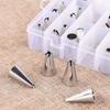 38Pcs/Set Creative Cream Piping Nozzles Kit DIY Decorating Piping Tip  Pastry Tools