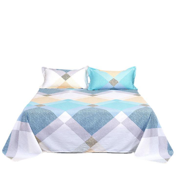 Cartoon Flannel Bed Sheet - Double or Single Size, Perfect for Dorms, In Stock