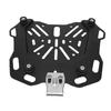 Motorcycle Rear Tail Box Base Plate Carbon Steel Universal Motorcycle Top Case Mounting Plate for 45L Trunk