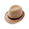 Oversized 100% Wool Premium Men's Fedora Hat