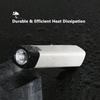 Mini USB Rechargeable LED Flashlight Super Bright Outdoor Waterproof Lighting Small White Flash Light Riding Camping Hunting
