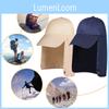 Wide-brimmed Sun Hat For Men, Perfect For Fishing And Hiking, Available In Multiple Colors
