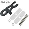 3D Chrome OPC Metal Front Grille Emblem Badge Sticker Accessories Decals For Opel Zafira Astra Vectra Car Styling