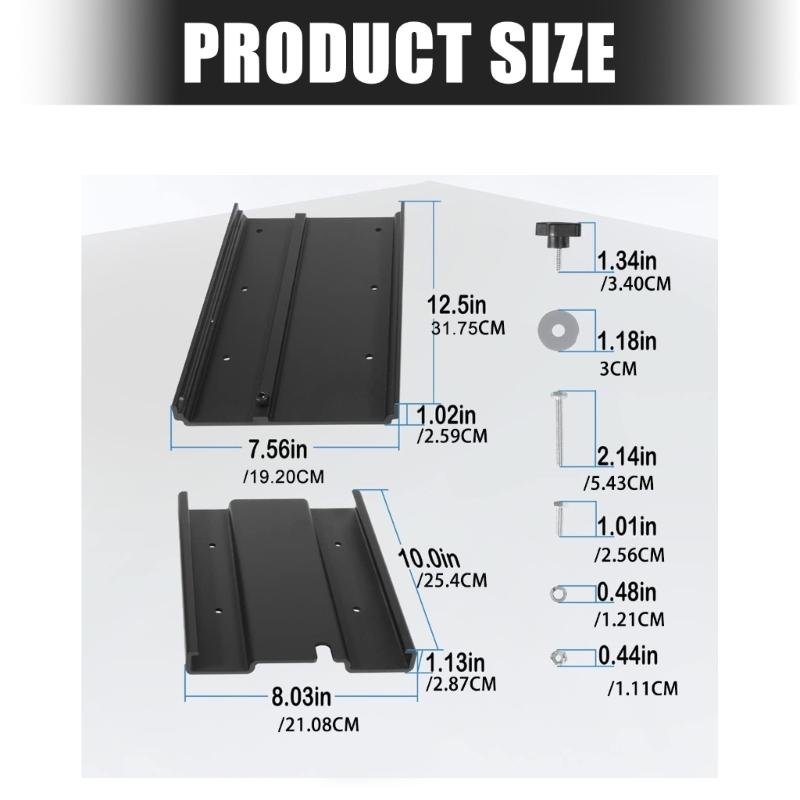 Simple Install Quick Release Fishing Motor Bracket Supports Hand Or Foot Control Operation On Boats