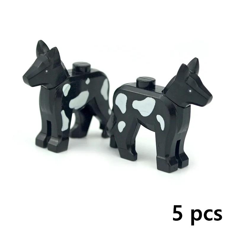 DIY Creative Model Cute Animal MOC Building Blocks Brick Little Pet Zoo Dog Duck Tortoise Penguin Cat Pig Bird Rabbit Toys