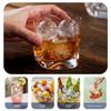 Multi-functional 4/9 Grids Ice Ball Mold Non-stick Silicone Whiskey Ice Mold with Lid DIY Ice Cube Maker Summer