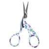 Vintage Stainless Steel Beauty Scissors for Guitar Sewing Craft Household (Pink)