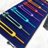 Buntes Stimmgabel-Set aus Aluminiumlegierung Resonanz-Stimmgabeln für heilende Musikinstrumente Percussion-Stimmgabeln Heilung Medizin