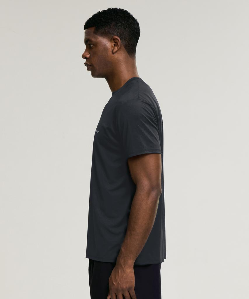 Leijibi Aero Touch Standard Fit Short Sleeve M T-Shirt Top Sleeve Charcoal