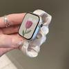 Applewatch6789 Apple Watch iwatch10se Faixa de Cabelo Perolada Pera Francesa