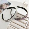 Damen und Mädchen Kristall Strass Stirnband, Mode Diamant Haarband, Glitzer Stirnband, Tägliche Haaraccessoires für Damen