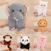 Tiger Animal Panda Rabbit Plush Hand Clap Ring Bracelet Doll Decoration 23cm