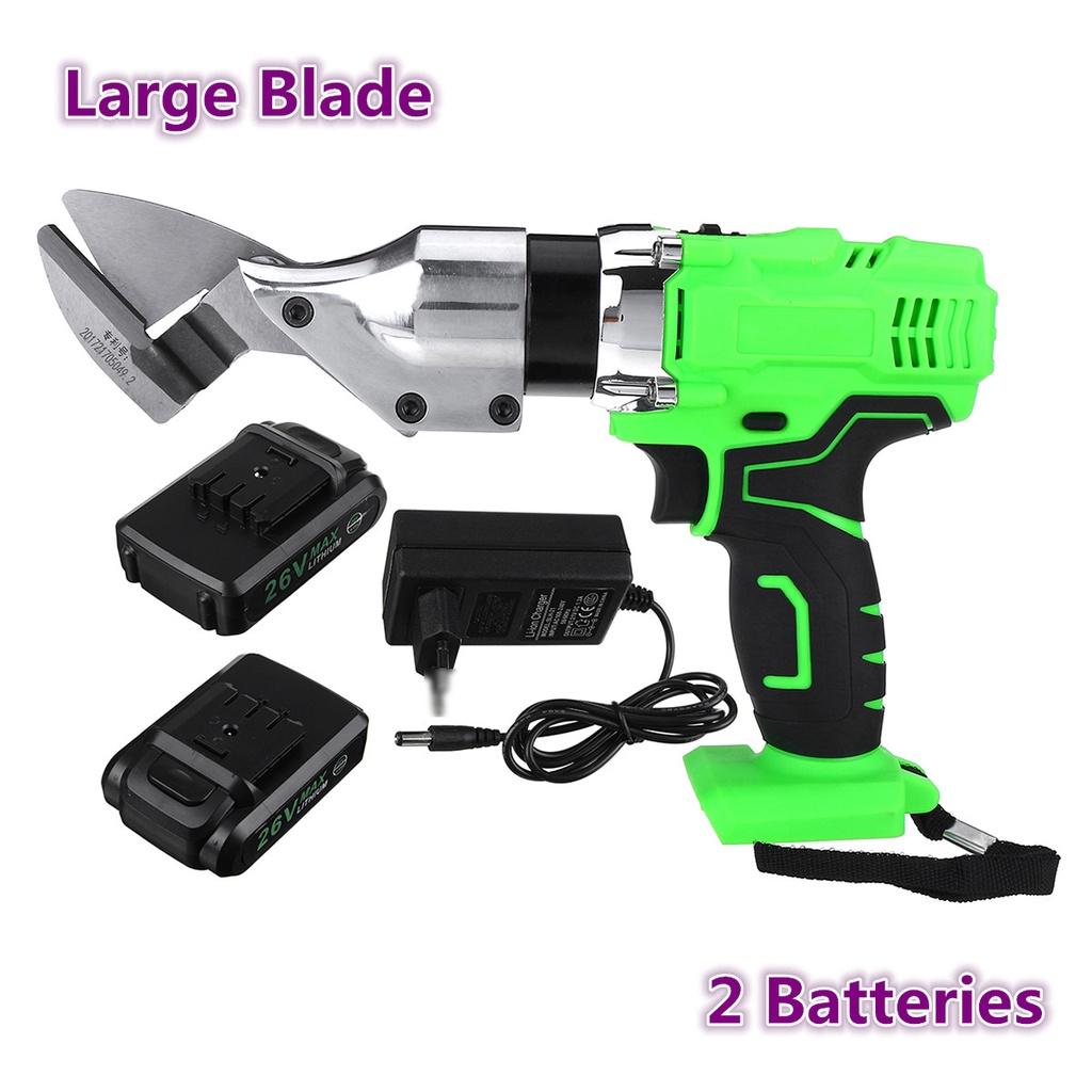 Instrument electric de tăiere 26V 990W Foarfecă electrică portabilă, reîncărcabilă, fără fir, tăietor pentru tablă de metal Foarfece Instrument electric