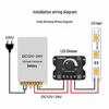 Manual Rotary LED Dimmer Controller for Adjustable Brightness (5V/12V/24V)