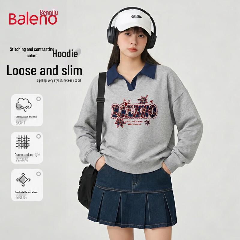 Baleno Women s Trendy Polo Sweatshirt L