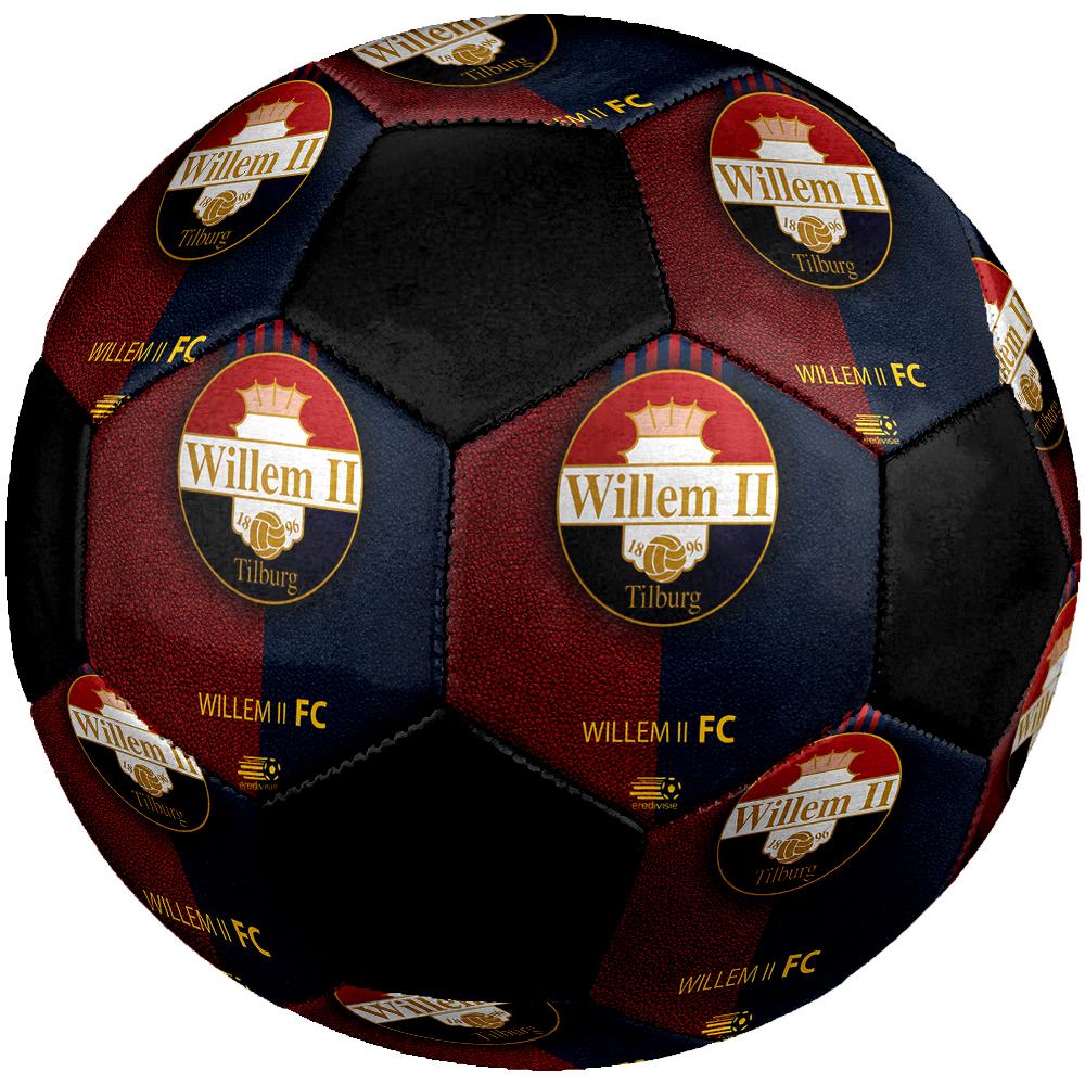 SIZE 5 Willem II Soccer Ball Colorful All Ages Machine Stitched PVC Competition Ready Durable High-Bounce
