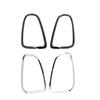 2pcs Car Tail Light Cover For BMW Mini Cooper R56 R57 R58 R59 2007-2013 Tail Light Ring Decorative Frame Car Accessories