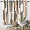 Light Blocking Abstract Geometric Curtains Minimalist Design Bedroom Living Room Window Decoration Hotel Home Drapes Curtain Set Of 2 Modern Made