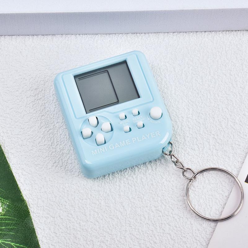 Nøkkelanheng for barn med pedagogisk retro spillkonsoll