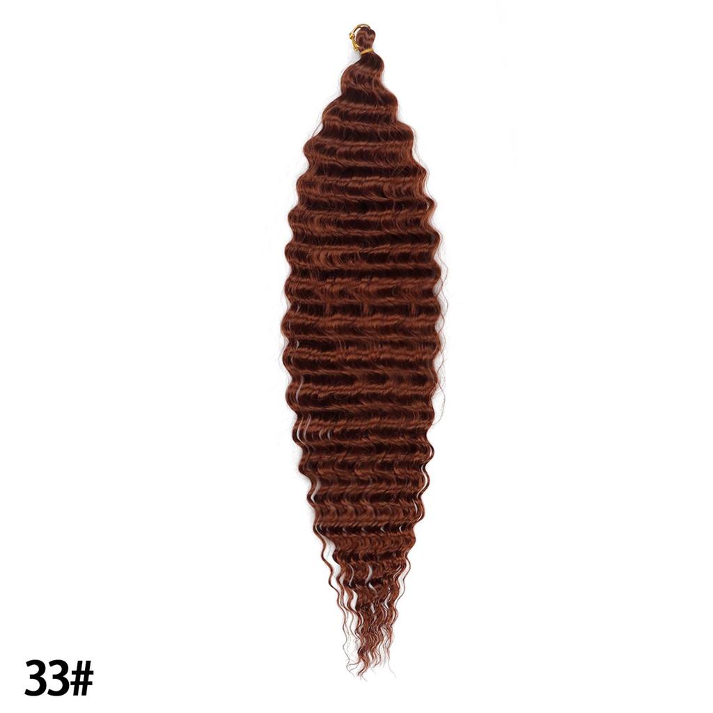 Ozeanwelle Häkelzöpfe Haare 30 Zoll Synthetisch Locker Wasserwelle Cuevana Bounce Flecht Haare