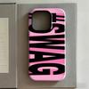 Funda de Teléfono Estilo Y2K SWAG Clmj Para IPhone 17 17e 16e 16 15 14 13 12 11 X XS XR XSMAX 8 Air Pro Max Plus Cubierta Trasera de Doble Capa