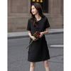 Demana Summer Bow Short Sleeve Mid-length Dress