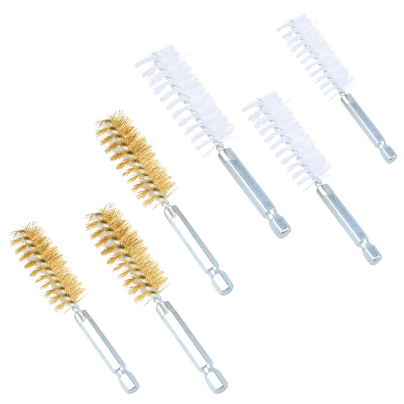 Universal Injector Seat Cleaning Set 19 Pcs Diesel Engines Sealing and Shaft Brush Kit