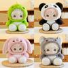 Dinosaur Panda Wolf Rabbit Hat Baby Plush Toy Cartoon Stuffed Doll Gift Kids