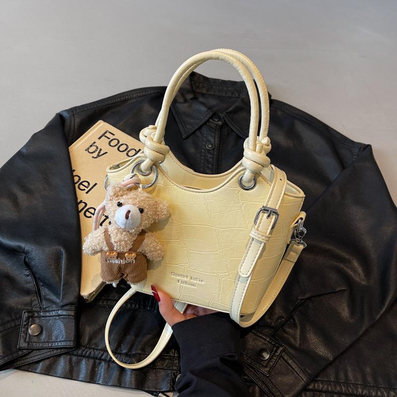 2025 Summer New Niche Design Bucket Bag Fashion Trend Simple Women's Personality Shoulder Messenger Bag