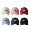 Sun Protection Embroidery Letter Baseball Cap Anti-UV Peaked Cap Outdoor Sun Hat  Summer/Spring