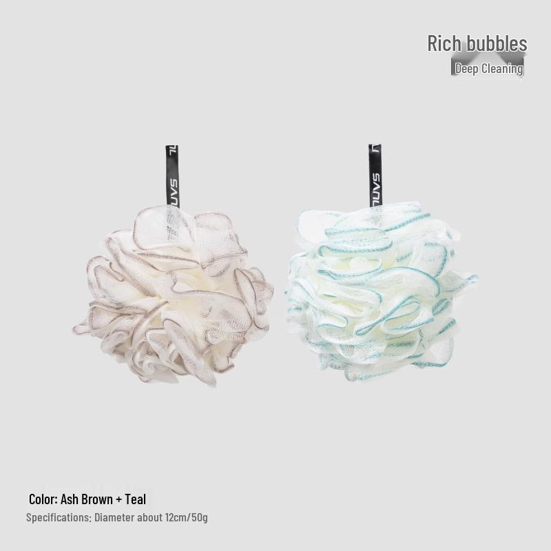 Luxuriöse Große Superweiche Peeling-Bade-Duschkugel für Frauen