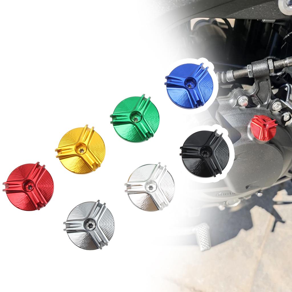 Motorcycle M20*1.5 Engine Oil Cap Bolts Fuel Filler Cap For Kawasaki Yamaha HONDA Pit Dirt Bike Motocross Accessories