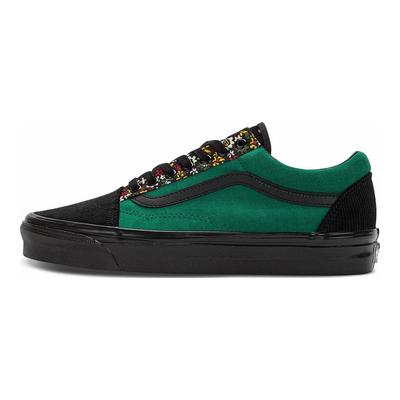 Old Skool 36 DX Anaheim Factory - Velvet Floral Unisex Sneakers Multi-Color Velvet-Red Green VN0A4BVQRGR