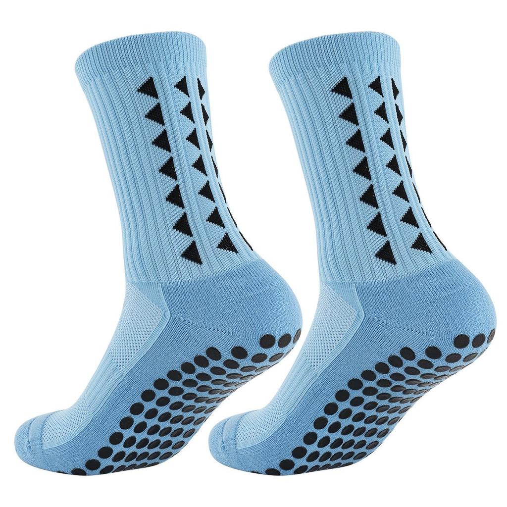 Men Women Football Grip Socks Towel Bottom Sport Socks Rugby Soccer Cycling Running Exercise Athletic Socks