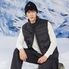 Large Size Down Vest Women's High-end White Duck Down Vest Men's Warm Couple Vest Stand Collar Autumn and Winter Class Uniform Print