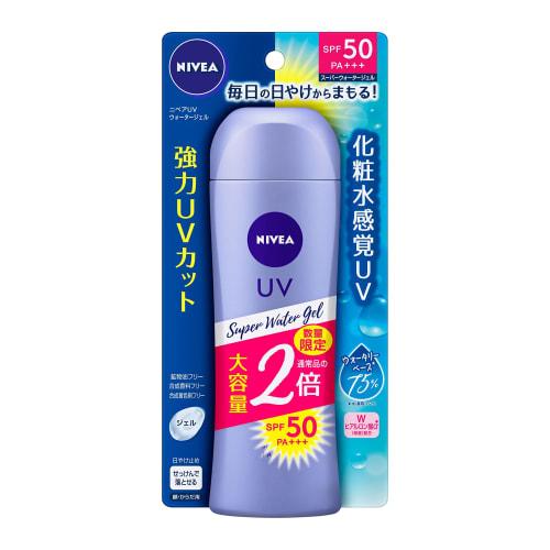 

Nivea UV [Large Capacity] Super Water Gel 160g (twice the regular product) Sunscreen SPF50 / PA+++ UV gel that feels like lotion