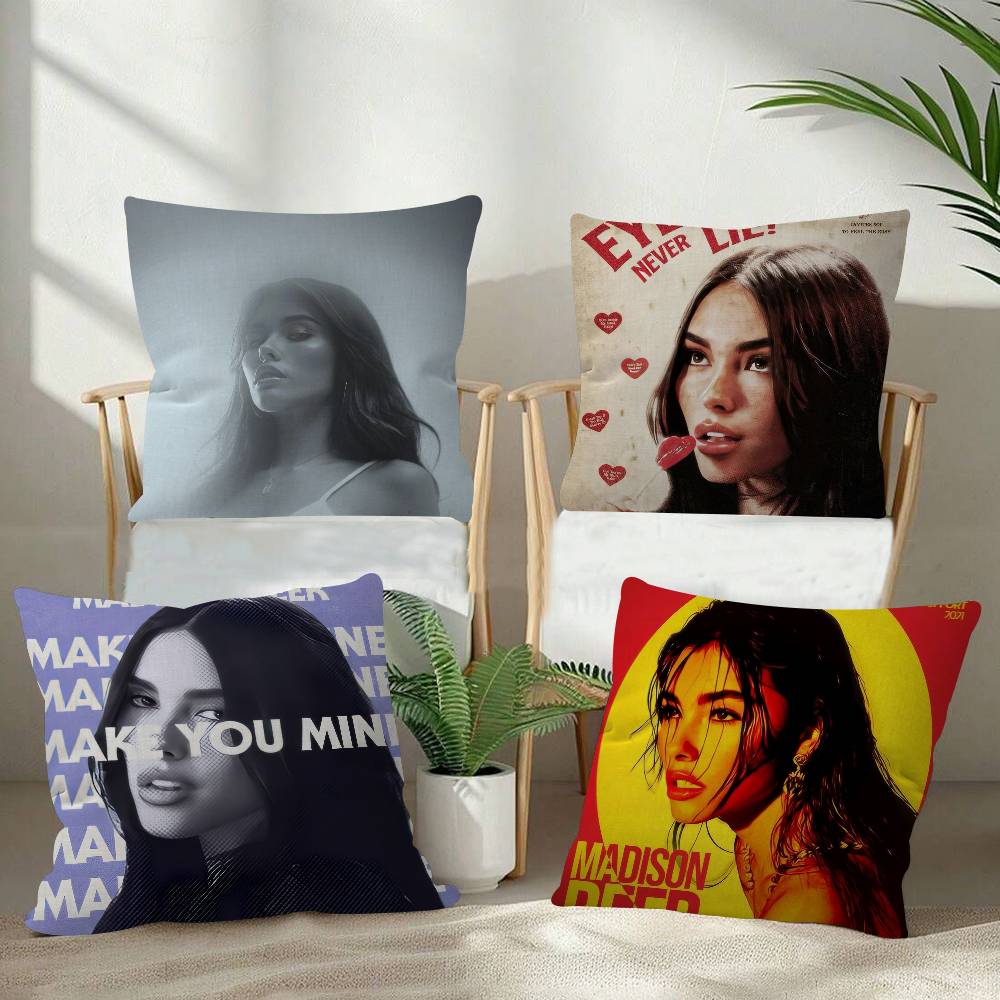 Singer Madison Beer Pillow Cover for Bedroom Room and Living Room Sofa Decorative Cushion Cover