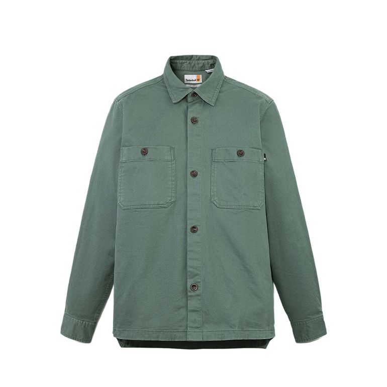 

Timberland Дышащая рабочая рубашка на пуговицах свободного кроя Мужские рубашки A44W5-392 M