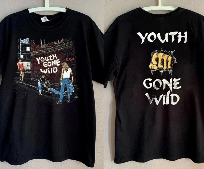 Vintage 1989 Skid Row Youth Gone Wild T-Shirt Unisex T-Shirt M