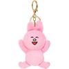 Rabbit Plush Pink Toy Cartoon Cute Doll Backpack Pendant Childrens Gift Holiday