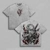 Vintage Fashion BLEACH T-shirt Kurosaki Ichigo Anime Washed T Shirt Summer Short Sleeve Cotton Tees Tops Men Women Clothing