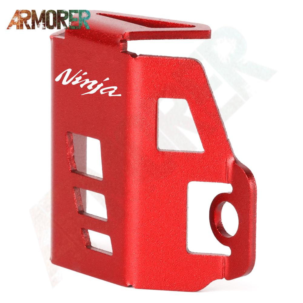 Motorcycle Accessories For Kawasaki Ninja 250 300 400 Ninja250 Ninja 300 Ninja 400 Rear Brake Fluid Reservoir Guard