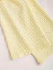 Accogliente Set Due Pezzi a Strisce con Lacci e Maniche Lunghe