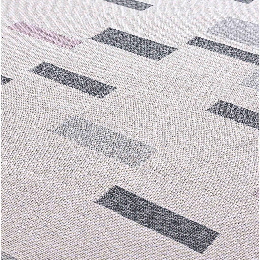 Koza Home Duo Double Sided Washable Woven Rug, Dual-Faced Washable Kilim, Reversible Woven Rug for Home Decor
