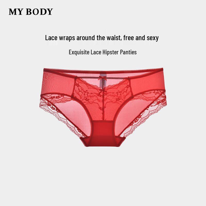 

Mybody Exquisite Lace Hip-Hugging Panties