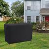Adjustable Double Shelf Outdoor Dining Table Cover - Patio Bar Cart & Pizza Oven Cover for Grill, BBQ, Garden, Balcony