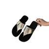 Summer Women Slippers Flat Clip Toe Flip Flops Outdoor Casual Non-slip Beach Slippers 2025 Fashion Female Soft Sole Sandals